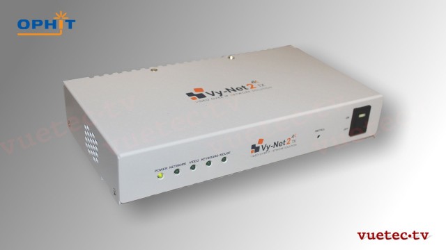 KVM over LAN Extender Vy-net2 für 4K HDMI, Audio &amp; USB - Transmitter