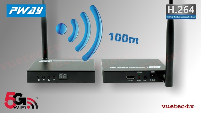 Wireless HDMI Extender DT211W Kit 5G-WiFi