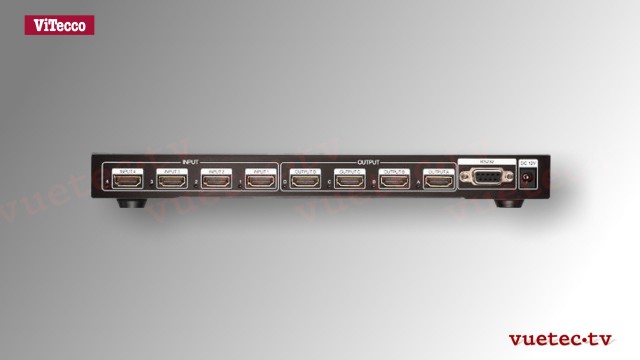 4x4 HDMI-Matrix - Kreuzschiene