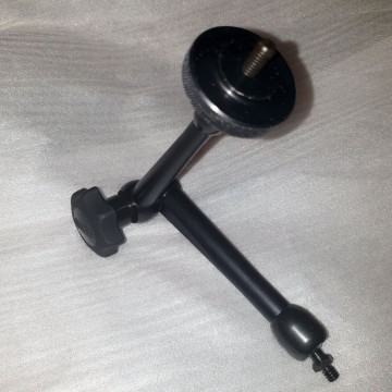 Noga DG1105 Gelenkarm Midi (DG), Aluminium, 1/4" & 1/4" Außengewinde, schwarz