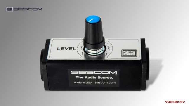 Pegelsteller MKP29, Mono XLR3 symmetrisch I/Os