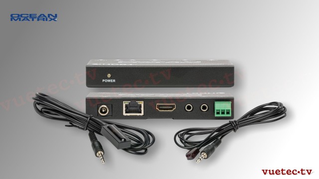 HDMI Extender Set with Two-Way IR - RS232 - PoC - HDBaseT 4K