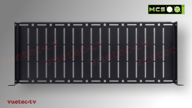 BLACKRACK-2 19"-3 HE Rackmount für bis zu 10 Mini-Converter