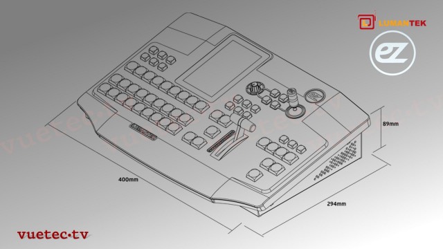 ez-PRO VS10 10-Channel AV Matrix Switcher + MultiViewer, Kompaktgerät