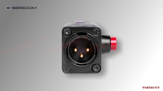 XLR Inline MIC Mute Taster, symmetrisch