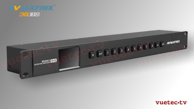 Matrix Switcher MSS08111 - 8x8 SDI Kreuzschiene