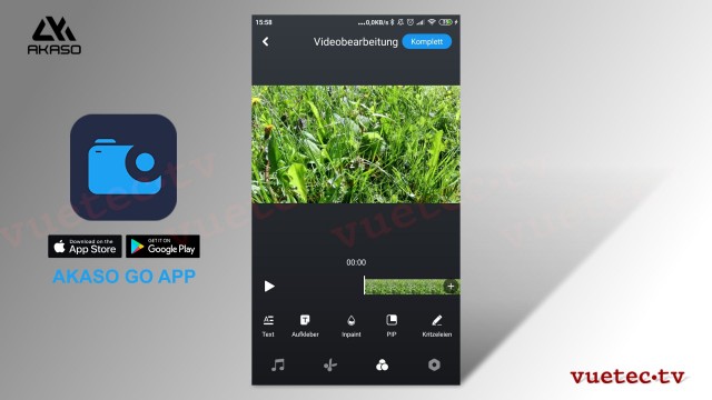 ActionCam BRAVE 7LE - wasserdichte 4K Kamera mit TouchScreen