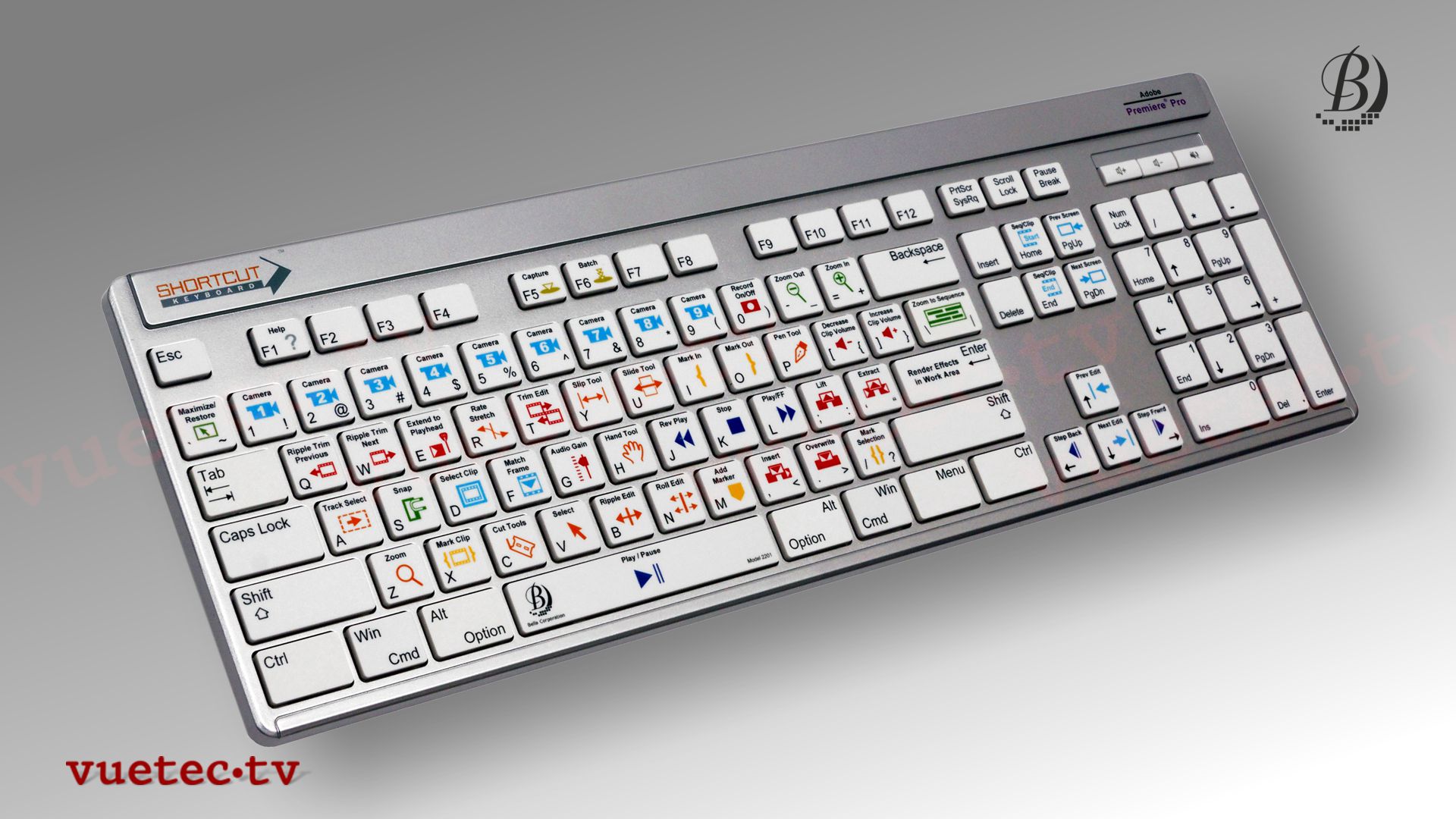 ShortCut Keyboard ADOBE Premiere Pro KeyBoards Editing Hard