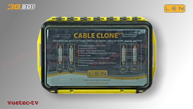 L3GCC10M - 3GSDI CableClone Set RG59 (Belden 1694A) 10 - 20 - 40 - 80 m