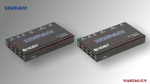 HDMI Extender Set with Two-Way IR - RS232 - PoC - HDBaseT 4K