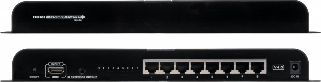 OMX-HDMI-HDB1X8 1x8 HDMI Extender Splitter Set - 1080p60 Over CAT5/5e/6