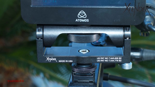 XTENDER® Gelenkhalterung für ATOMOS NINJA V Recorder/Monitore mit HotShoe Mount