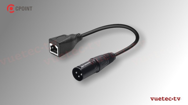 DMX Adapter XLR3-M - RJ45