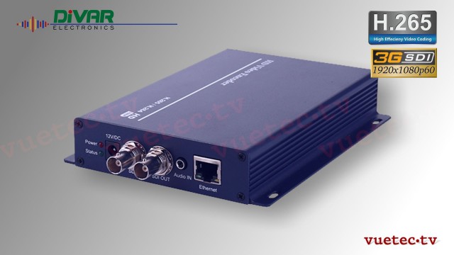 H.265 IP Encoder SDI input