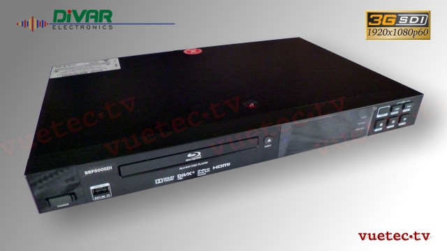 BRP500SDI - 19&amp;quot; 1 HE Blu-Ray Player mit SDI Ausgang