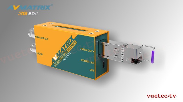 Fiber Extender FE1121 - SDI Übertragung auf optischen Leitungen