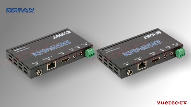 HDMI Extender Set with Two-Way IR - RS232 - PoC - HDBaseT 4K
