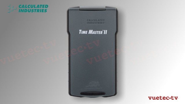TIME MASTER II - Taschenrechner für Uhrzeiten - model 9130