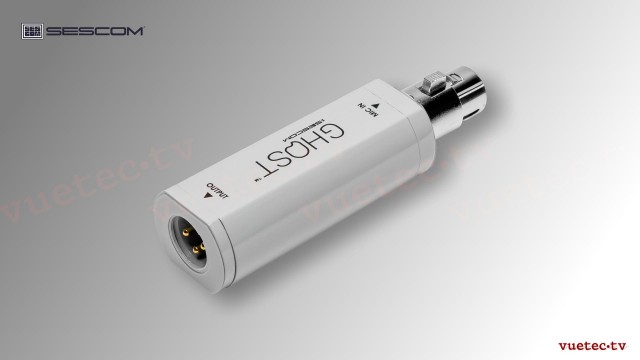 GHOST - Inline Vorverstärker für dynamische Mikrofone