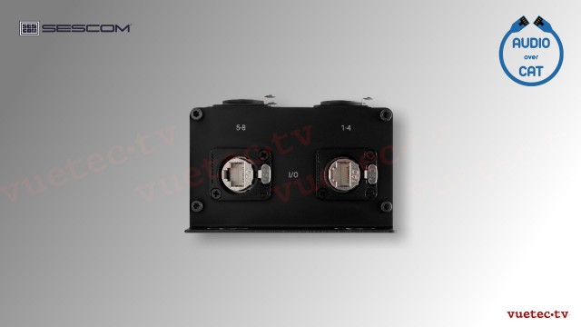 8XCATXLR - 8 Kanal Audio Extender symmetrisch über CAT5/6/7 Stagebox