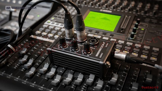 SES-3Mix 3-Input, 1-Output Passive XLR Mixer