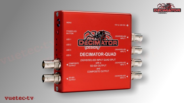 Decimator Decimator Quad - 4x SDI zu SDI und analog
