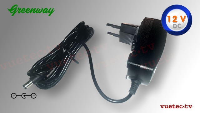 Netzteil PSN12 12 V DC 10 W mit 5,5x2,5 Hohlstecker für Mini Converter