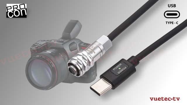 DC-Power Adapter USB-C zu BMD DC Connecor