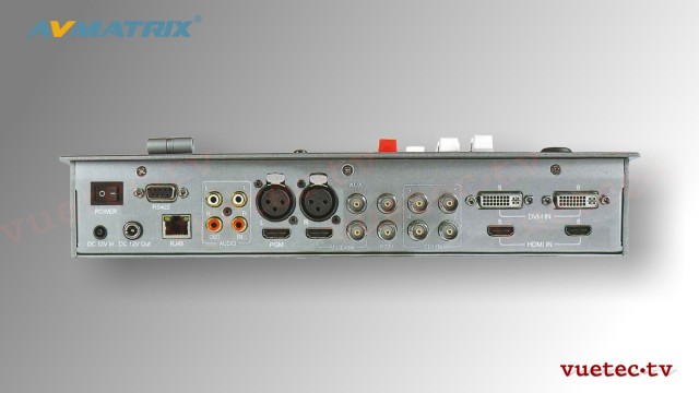 PVS0605 Portable 6 Channel AV Matrix Switcher