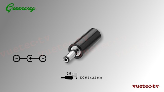 Netzteil PSN12 12 V DC mit 5,5x2,5 Hohlstecker für Mini Converter