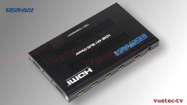 HDMI 4 x 1 Multi-Viewer with IR Control