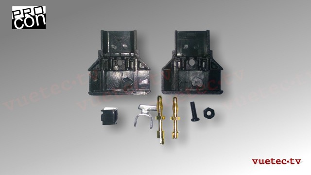 DC-Power Stecker - D-tap Stecker (powertap) schmal