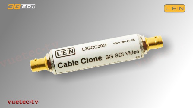 L3GCC10M - 3GSDI CableClone Set RG59 (Belden 1694A) 10 - 20 - 40 - 80 m